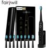 Fairywill FW507 spazzolino sonico elettrico caricatore USB dente 8 spazzolino di ricambio spazzolino elettronico impermeabile con custodia da viaggio
