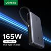 UGREEN Nexode PD 165W 25000mAh Power Bank 140W PD3.1 Caricatore rapido portatile per laptop con cavi doppi di tipo C Batteria esterna