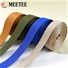 Meetee 10 metri 20/25/32/38/50mm Nastro in nylon 1mm di spessore Nastro da cintura Borsa Strap Trim Materiale Vestiti Accessori per cucire fai da te
