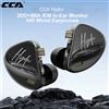 CCA Hydro HiFi Headphone 8BA + 2DD Hybrid Driver 4 Tuning switch isolamento acustico nell'orecchio auricolari cablati IEM con cavo staccabile