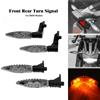 MACTIONS Indicatore di direzione anteriore posteriore a LED per moto luce ambra per BMW R1200GS Adv F650GS F 700GS F800 R S1000XR K1200R R HP2 SPORT