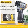 Deli Trapano Avvitatore a Percussione Brushless Senza Fili, Martello Elettrico, Cacciavite, Trapano Portatile Wireless con Batteria agli Ioni di Litio, Utensili Elettrici