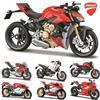 Maisto Ducati Super Naked V4 S scala 1:18 moto in lega pressofuso modello da collezione giocattolo regalo di grado