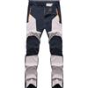TRVLWEGO Pantaloni da Trekking Estivi da Uomo, Ultra-sottili, Traspiranti e Freschi, Asciugatura Rapida, Leggeri, Cargo, da Lavoro, Golf, Viaggio, con Tasca con Cerniera