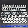 XCMT Moto Carenatura Parafango Vite Bullone Kit Set Per YAMAHA YZ 85 125 250 450 YZ250F YZ450F 250FX 450FX WR250F WR450F YZ125 YZ250