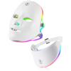 foreverlily Maschera facciale a Led a 7 colori con maschera per terapia della luce rossa del collo per il rafforzamento della pelle Lifting Anti-invecchiamento Bio-Light Beauty Whitening Home