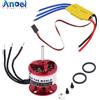 U-Angel-1988 Motore Outrunner EMAX CF2822 1200KV + ESC XXD 30A per aereo RC