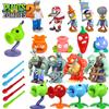 SHI JI YI GAO Set di Giocattoli Plants Vs Zombies: Shadow Pea, Crazy Dave, All Star Zombie - Personaggi del Gioco, Ornamenti, Giochi Interattivi per Giovani, Giocattoli Regalo