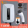 feyree Stazione di Ricarica a Muro Feyree EVSE 32A 7KW per Auto Elettriche, Presa Tipo 2 IEC62196-2, Monofase con Cavo da 5m