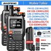 BAOFENG 1/2PCS Baofeng UV-K61 Walkie Talkie Multi Band Wireless Frequenza di copia 999CH Tipo-C AM DTMF NOAA UV-5R UV 5RH K6 K5(8) Ham Radio