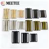 Meetee 2/5 pezzi 30-80mm fibbia per cintura in metallo per cappotto donna bottoni di regolazione della cintura chiusura decorativa per indumenti accessori per cucire fai da te