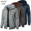 ANIMAL GAME Nuove felpe a maniche lunghe da uomo streetwear per uomo con cerniera con cappuccio oversize giacca invernale calda cappotto tuta da esterno da uomo