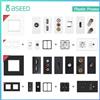 BSEED Parete Internet Presa Cat5 Parti del telaio in plastica Porta di ricarica USB TV Funzione interfaccia satellitare Combinazione fai-da-te