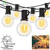 Grensk Infrangibile LED Globo String Light G40 1W E12 Ghirlanda di luce esterna per la festa di compleanno Lampadina decorativa da giardino in plastica