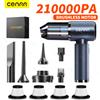 CENRR Aspirapolvere per auto CENRR ad alta aspirazione 210000 Aspirapolvere wireless PA Aspirapolvere senza fili Macchina per la pulizia ad alta pressione