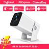 ThundeaL Proiettore ThundeaL 4K Full HD FHD TD80W Android WiFi 3D Home Theater TD80 Mini Proiettore Portatile per Riunioni Video 3D PK HY320