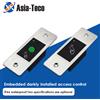 Asia-Teco Lettore RFID 9-18V Apriporta senza chiave Scanner di controllo accessi in metallo 100 utenti Mini IP66 Lettore di impronte digitali incorporato impermeabile