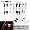REWMTER Indicatore luce freno posteriore a LED per moto E Mark Lampada per Harley Softail Touring XL Dyna per BMW Mini Run Indicatore di direzione Fanale posteriore
