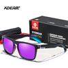 KDEAM Legend Occhiali da sole quadrati Lenti polarizzate per uomo Donna Sport all'aria aperta Pesca Alpinismo Occhiali da sole con scatola di marca