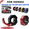 S2R Per Honda ADV 125 150 350 ADV300 ADV350 X-ADV750 XADV 750 Moto Manubrio Casco Gancio Bagagli Borsa Gancio Supporto Paraurti Gancio