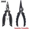 Kingdom Pinze da pesca Multifunzionale Anello diviso Tagliafili Ganci Rimozione Attrezzatura da pesca 62g 82g 14CM 15.6CM Attrezzatura da pesca