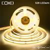 COXO Striscia LED COB dimmerabile 528LED/m 16.4ft nastro Led flessibile RA90 3000K 4000K 6500K illuminazione a LED 12V 24V per la decorazione della stanza