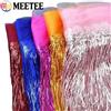 Meetee 1-10 Metri Meetee 18 centimetri Paillettes Frange Trim Nappa Glitter Frange di Pizzo per Abiti Da Ballo Abiti Decorativi Accessori Per Cucire FAI DA TE