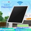 LS VISION Ripetitore WIFI esterno solare LS VISION, gamma wi-fi resistente alle intemperie Extender-2.4GHz ripetitore segnale Internet Wireless batteria 20000mAh