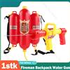 CONUSEA Zaino pompiere Pistola ad acqua Pistola ad acqua di grande capacità Pistole ad acqua a spruzzo Estraibile Tiro Soaker Piscina Giochi da spiaggia Giocattolo da esterno Regalo per bambini