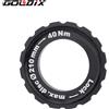 GOLDIX coperchio della serratura centrale del rotore del freno della bicicletta adattatore dell'asse in lega di alluminio pezzi di ricambio per ciclismo 9mm 12mm 15mm