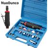 NuoDunco Utensile pneumatico Mini smerigliatrice ad aria lucidatrice professionale Set macchina per incidere fai-da-te per la molatura di gioielli in ceramica metallica
