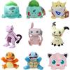 DUODUOBAO Squirtle Jigglypuff Peluche Giocattoli di Peluche Charizard Marill Bulbasaur Bambole di Pezza Bambole Del Fumetto Kawaii Regalo Di Compleanno