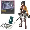 Bandai Figura Anime Attack On Titan Mikasa·Ackerman Standing Holding Spada Modello staccabile Giocattolo Collezione in PVC Ornamenti per il desktop 19CM