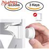DHDH Serratura di sicurezza magnetica per bambini protezione per bambini chiusura invisibile del cassetto serratura dell'armadio limitatore di sicurezza per bambini
