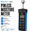 HoldPeak Misuratore di Umidità del Legno Senza Punte, Tester Non Distruttivo, Profondità 20-40mm, Rilevatore di Umidità per Muratura e Pareti in Cemento con Sensore Sferico