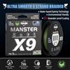 SeaKnight NUOVA serie X9 9 fili PE lenza intrecciata lancio lungo 150M 300M 500M filo da pesca attrezzatura liscia pesca alla carpa