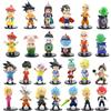 Bandai Dragon Ball Z Super Saiyan Son Goku Anime Figure Son Gohan Vegeta Broly Piccolo Majin Buu Set Action Figure Modello Regalo Giocattolo