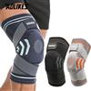 AOLIKES ginocchiere con Gel di Silicone Patella Compress Sleeve supporto a molla proteggi stabilizzatore per l'artrite Sport ACL Recovery