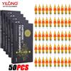 YILONG 50/20/10 Pezzi Cartucce Monouso per Tatuaggi Ago RM/RL/M1/RS Diametro 0.35MM Ago per Macchina da Tatuaggio