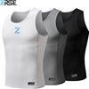 ZRSE Gilet da ciclismo da uomo Strato base Abbigliamento da bicicletta estivo Maglia senza maniche Donna MTB Abbigliamento da bici da strada Intimo a rete Bianco Nero