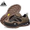 HIKEUP Scarpe da trekking all'aperto resistenti all'usura antiscivolo Scarpe da arrampicata da uomo traspiranti antispruzzo Trekking Turismo Scarpe da montagna