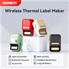 Niimbot B21 Etichettatrice Prezzo Tag Stampante termica portatile per etichette con etichette bianche/trasparente/colore/rotonde per panetteria/affari