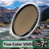 7artisans 7 artigiani True Color Variable ND Filter con 2-5 stop 6-9 stop filtri per obiettivo della fotocamera con telaio Ultra sottile 67/72/77/82mm per Sony