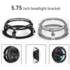 WUMFIRE Kit staffa faro da 5,75 pollici Ricambi auto moto 5 3/4" per faro a LED rotondo da 5,75"