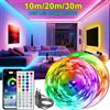 Mikenoon Strisce luminose a LED 10m 20m 30m Sincronizzazione musicale Strisce luminose a nastro LED RGB per la decorazione della festa in casa TV Retroilluminazione Nastro flessibile