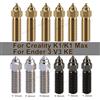 KINGROON Per Ender 3 V3 KE Ugello Ottone Placcato Rame Acciaio temprato Ugelli per stampante 3D ad alta velocità per Creality K1 / K1 Max / CR-M4
