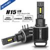 BEVINSEE H15 LED CANbus Lampadina per fari 110W 11000LM Abbaglianti + DRL Luce di marcia diurna Lampada a LED super luminosa per VW Audi