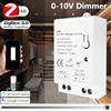 YSRSAI Controller Dimmer Zigbee 3.0 0-10V 1-10V per Strisce LED, Controllo Wireless tramite App Tuya/Voce, Compatibile con Smartthings Alexa