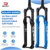 BOLANY Forcella Aria MTB 27.5 29 Pollici Sospensione Aria e Olio Boost 15x110 Asse Passante Forcella Bicicletta Leggera R29 Smorzamento e Ritorno Regolabile