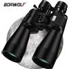 BORWOLF 15-450X60 Binocolo Telescopio HD Luce Visione notturna Bak4 Prisma Zoom professionale Potente per la caccia Birdwatching